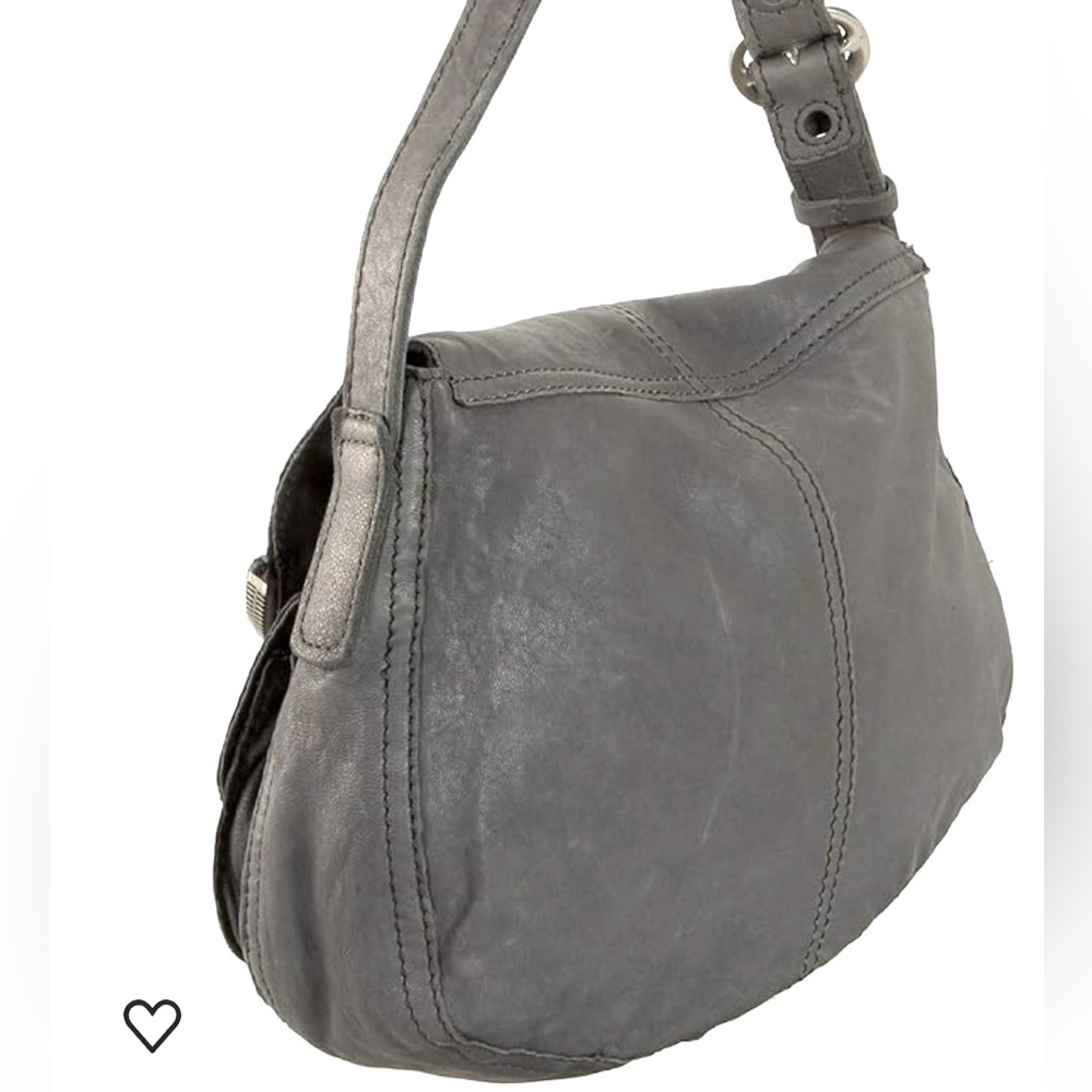 Lucky Brand  Stash Metallic Leather Shoulder Bag - Picture 3 of 13